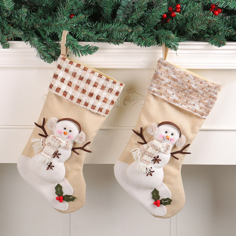 Christmas Decorations Large Christmas Socks Gift Bag