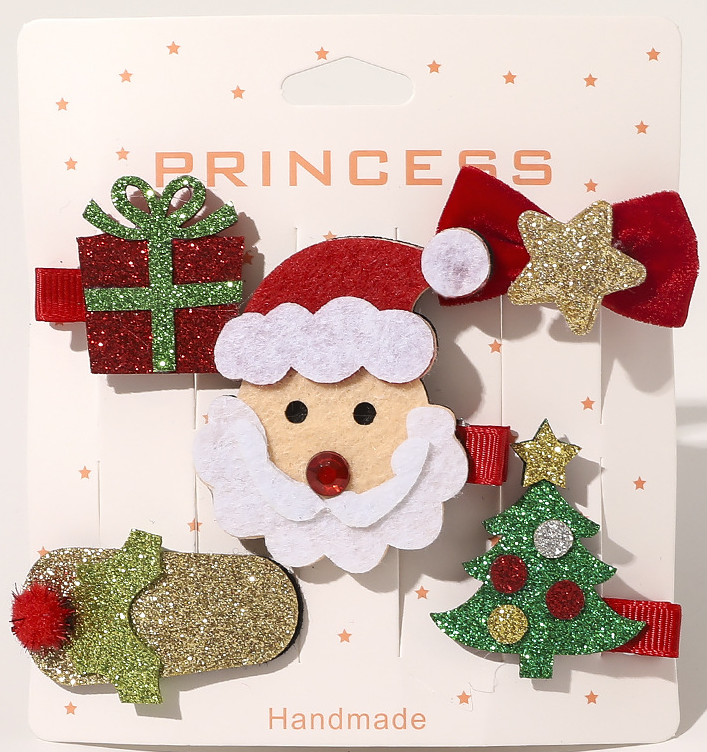 Christmas Hairpin Children's BB Clip Bangs Clip Hairpin Hair Accessories