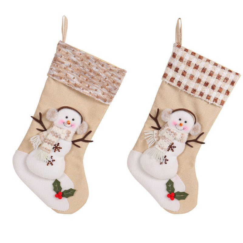 Christmas Decorations Large Christmas Socks Gift Bag